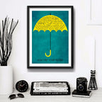 Cuadro How I Met Your Mother Minimalista Frases Serie Tv