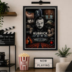 Cuadro Stanley Kubrick Director Peliculas Icónicas Terror Marco Negro