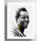 Cuadro Pelé Pop Art Fútbol Jugador Brasil Club Decoracion
