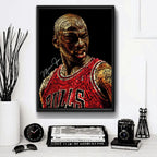 Cuadro Michael Jordan Frases Basket Nba Chicago Bulls
