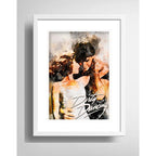 Cuadro Dirty Dancing Pelicula Cinema Decoracion Con Paspartú