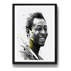 Cuadro Pelé Pop Art Fútbol Jugador Brasil Club Decoracion