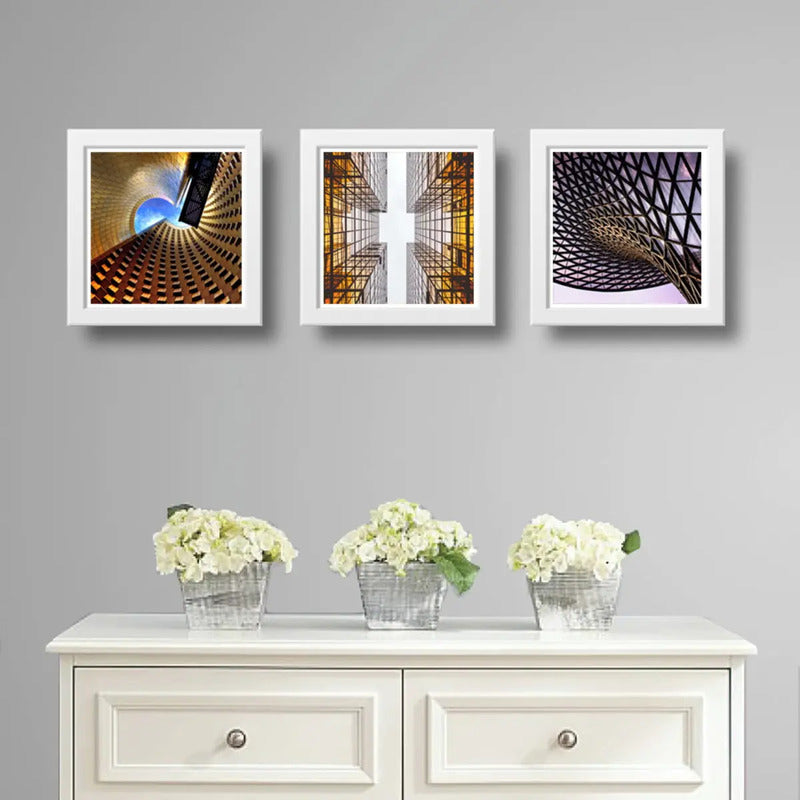 Set 3 Cuadros Arquitectura Moderna Decoracion Estudio Brs2