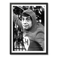 Cuadro Chapulin Colorado El Chavo Del 8 Serie Tv Retro Foto Marco Negro