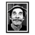 Cuadro El Chavo Del 8 Chapulin Don Ramon Chesperito Serie Don Ramon Con Marco Negro