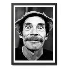 Cuadro El Chavo Del 8 Chapulin Don Ramon Chesperito Serie Don Ramon Con Marco Negro