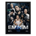 Cuadro Eminem Rapero Rap Hip Hop Slim Shady Arte Vintage Marco Negro