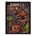 Cuadro Resident Evil 2 G-virus Game Playstation Videojuego Marco Negro