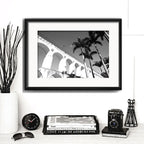 Cuadro Rio De Janeiro Fotos Blanco Negro Brs6 Con Paspartú Arcos Da Lapa Con Marco Negro