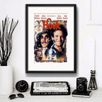 6 Cuadros Peliculas 90's Cinema Spielberg Disney C/ Paspartú Marco Negro