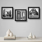 Set 3 Cuadros Londres Big Ben Tower Bridge Piccadilly Decora