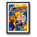 Cuadro Bomberman Game Videojuego Nintendo Decoracion Geek