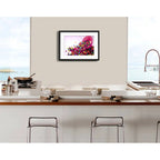 Cuadro Confitería Pastel Dulces Brs3 Decoracion Con Paspartú Marco Negro