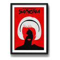 Cuadro Sabrina La Bruja Adolescente Serie Tv Arte Decoración