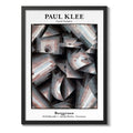 Cuadro Paul Klee Arte Obras Pintor Exposición Decoracion Crystal Gradation Marco Negro