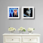 Set 2 Cuadros Implantes Dentales Dentista Clinica Decoracion