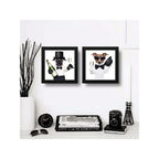 Set 2 Cuadros Perro Champagne Fiesta Cocina Pet Decoracion