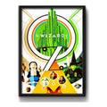 Cuadro El Mago De Oz Pop Art Pelicula Retro Decoracion