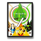 Cuadro El Mago De Oz Pop Art Pelicula Retro Decoracion