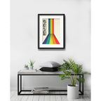 Cuadro Bauhaus Exposicion 1923 Arte Br5 53x43cm Con Paspartú Marco Negro