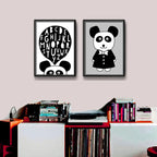 Set 2 Cuadros Perro Frase Decoracion Infantil Dormitorio