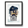 Cuadro Peaky Blinders Serie Tv Art Decoracion Con Paspartú