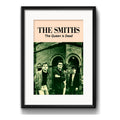 Cuadro The Smiths The Queen Is Dead Rock Decoracion Paspartú Marco Negro
