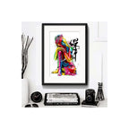 Cuadro Buda Budismo Meditacion Zen Feng Shui Con Paspartu