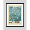 Cuadro Van Gogh Arte Exposición Obras Pintor Decoracion Van Gogh Almond Blossom Marco Negro