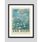 Cuadro Van Gogh Arte Exposición Obras Pintor Decoracion Van Gogh Almond Blossom Marco Negro