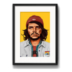 Cuadro Che Guevara Hipster Pop Art Decoracion Con Paspartú