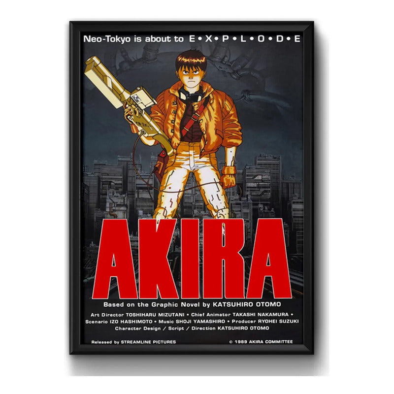 Cuadro Akira Pelicula Manga Animación Anime Decoracion