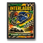 Cuadro Interlagos Circuito Carrera Formula 1 Autodromo Marco Negro