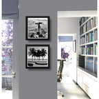 Set 2 Cuadros Rio De Janeiro Cristo Redentor Copacabana
