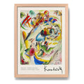 Cuadro Kandinsky Dreamy Improvisation Abstracto Marco Oak Marco Marrón Claro