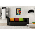 Cuadro Street Fighter 2 Juego Retro Game Geek Decoracion