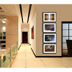Set 4 Cuadros Arquitectura Moderna Decoracion Con Paspartu