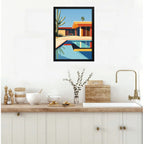 Cuadro Arquitectura Moderna Bauhaus Proyectos De Decoracion Casa Oasis Moderno 2 David Hockney Negro