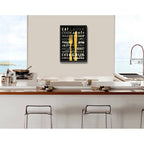 Cuadro Cocina Gourmet Parrillero Kitchen Arte Decoración