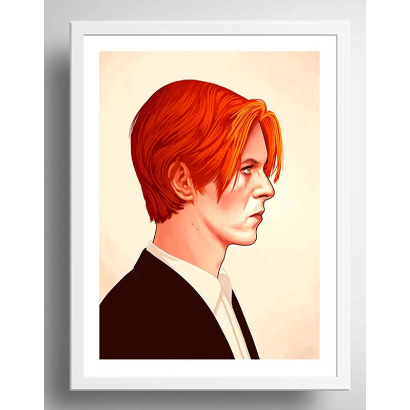 Cuadro David Bowie Pop Art Musica Rock Decoracion
