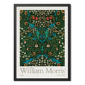 Cuadro William Morris Tulip Flores Plantas Arte Decoracion Marco Negro