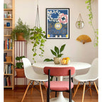 Cuadro Dormitorio Living Hilma Af Klint Arte Infancia N. 1 Marco Negro