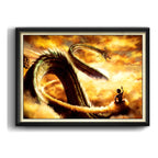 Cuadro Dragon Ball Shenlong Anime Serie Decoracion
