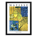 Cuadro Henri Matisse Interior Amarillo Limones Chef Cocina Marco Negro