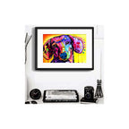 Cuadro Perro Pop Art Todas Las Razas Decoracion Con Paspartú