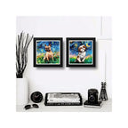 Set 2 Cuadros Perro Van Gogh Bulldog Shih Tzu Mascota Decor