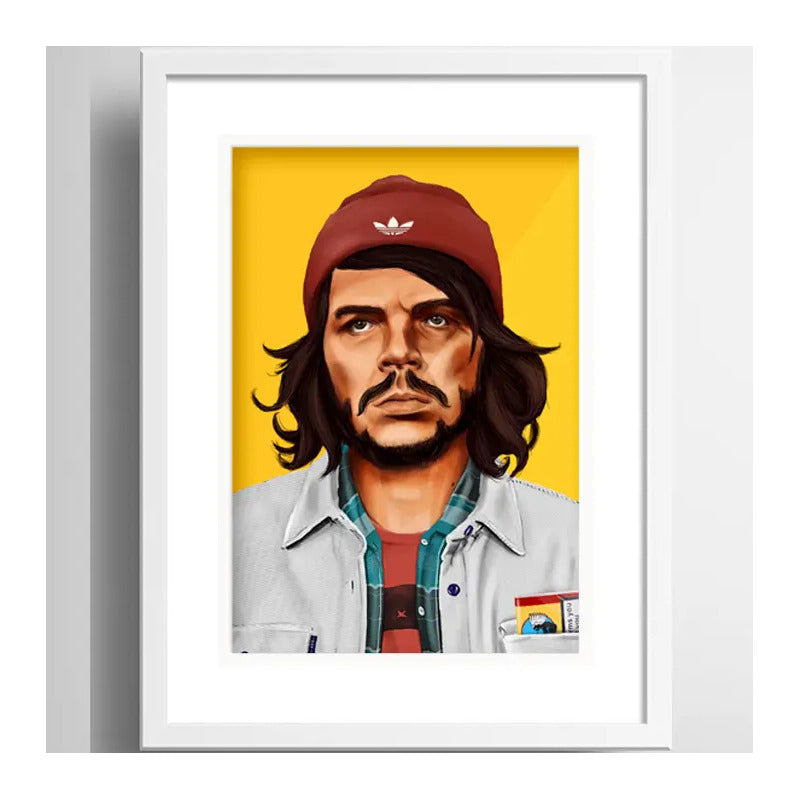 Cuadro Che Guevara Hipster Pop Art Decoracion Con Paspartú