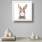 Cuadro Conejo Conejito Pet Animal Decoracion Dormitorio Casa