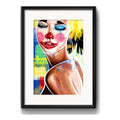 Cuadro Payasa Pop Art Artista Circo Decoracion Con Paspartú