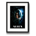 Cuadro Alien El Octavo Pasajero Película Cinema Con Paspartú Modelo 2 Negro